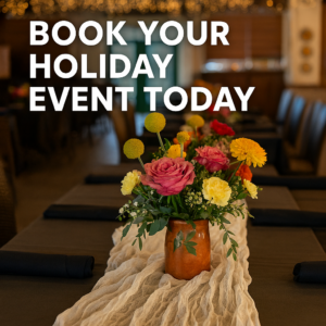 book your holiday party today!